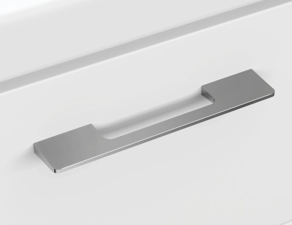 Тумба с умывальником подвесная Cersanit LARA 40 с COMO 40 белый, SP-SZ-LARA-CO40/Wh + S-UM-COM40/1-w