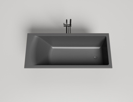 Ванна встраиваемая Salini CASCATA KIT 170x75 покраска по RAL полностью, S-Sense, глянцевый 104313GF
