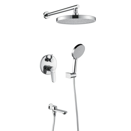 Душевая система встраиваемая Shevanik S4335, хром