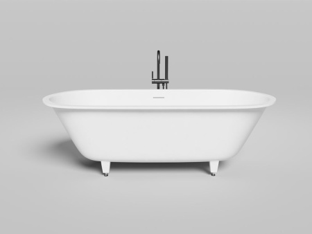 Ванна встраиваемая Salini ORNELLA AXIS KIT 190x90, S-Sense, глянцевый белый 103512G