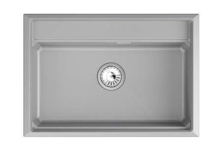 Мойка для кухни Granula Kitchen Space 7301i алюминиум, 73х51 см, прямоугольная