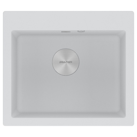 Мойка KANTE 60, IT-GRANIT, PM106052-WH, белый, 600х520 мм, Paulmark