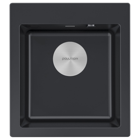 Мойка KANTE 45, IT-GRANIT, PM104651-AN, антрацит, 460х510 мм, Paulmark