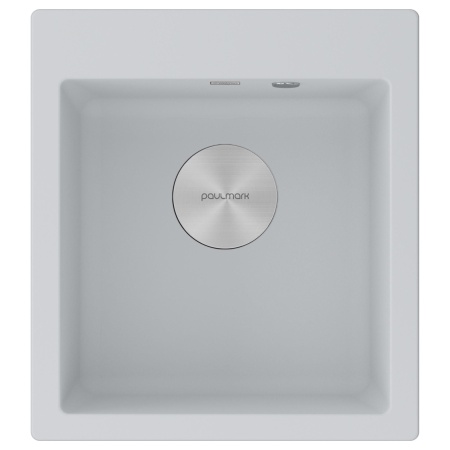 Мойка KANTE 45, IT-GRANIT, PM104651-WH, белый, 460х510 мм, Paulmark