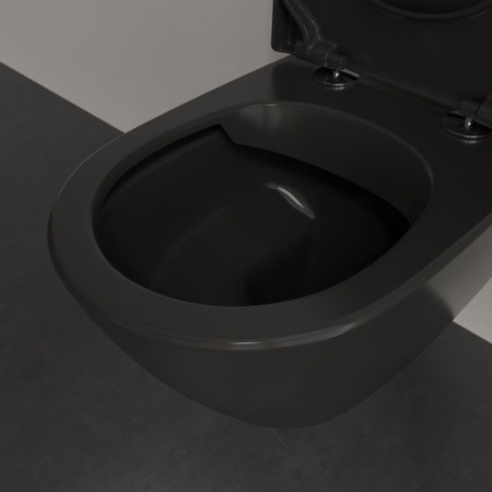 Унитаз Villeroy & Boch Subway 2.0, подвесной, открытый смыв, DirectFlush, 5614R0R7