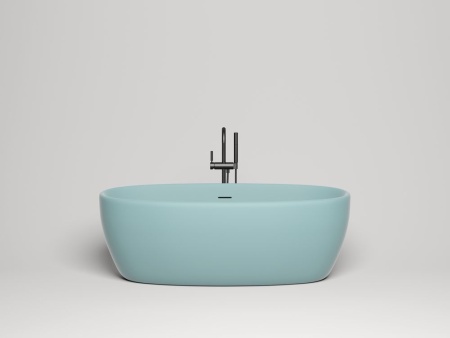 Ванна отдельностоящая Salini LUCE 170x85 покраска по RAL полностью, S-Stone, матовый 100121MF