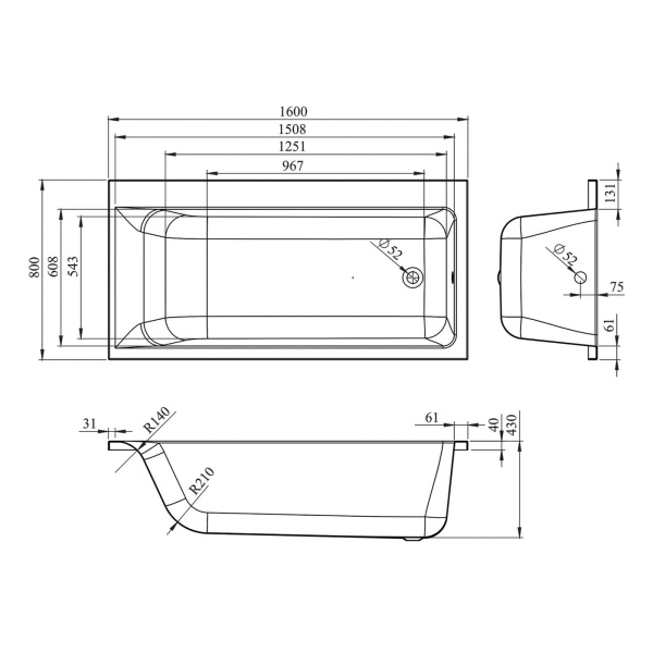 Комплект 4 в 1 Lavinia Boho Catani S3-371217PR