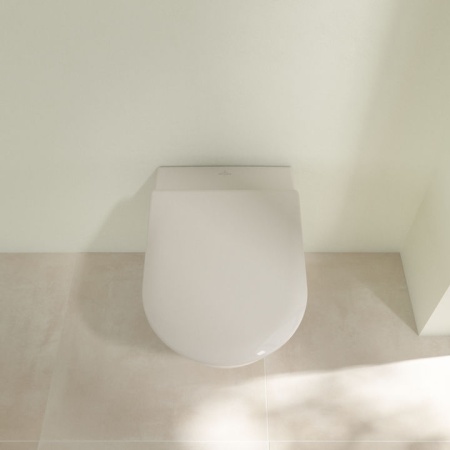 Унитаз Villeroy & Boch Subway 2.0, подвесной, открытый смыв, 5614R0R3