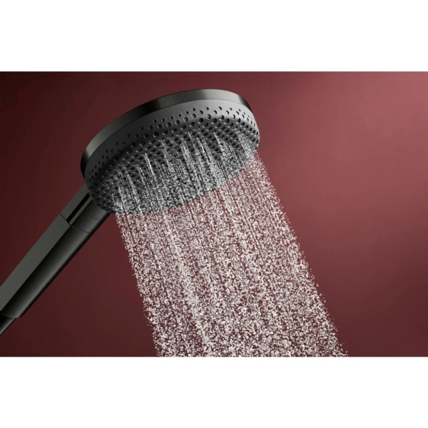 Душевой гарнитур Hansgrohe Raindance Alive Select S 24600340 матовый черный хром 24600340