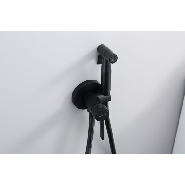 Гигиенический душ со смесителем Splenka S221.52.06, черный