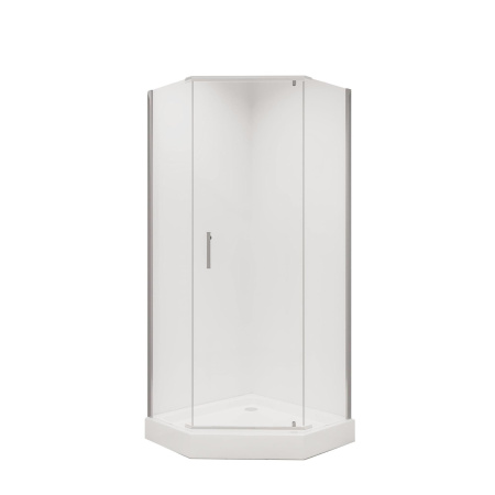 Душевое ограждение Niagara Nova NG-6605-08 90x90x190 трапеция, дверь распашная