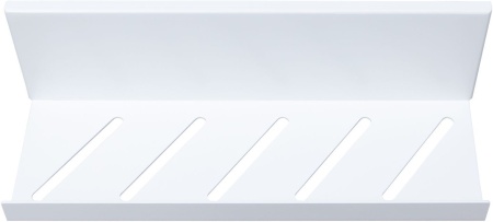 Полка Aquanet Магнум 30x80 белая матовая, открытая