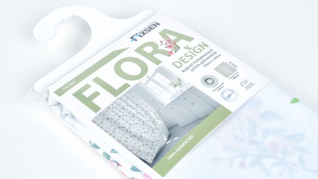 Штора для ванной Fixsen Flora, FX-1507
