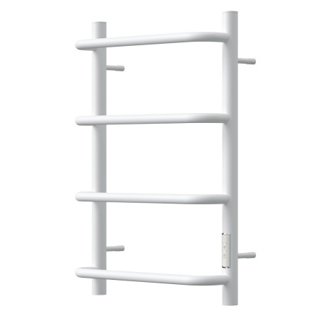 Полотенцесушитель электрический Point PN08846W П4 400x600 диммер справа, белый