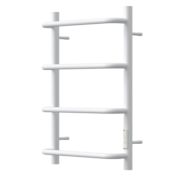 Полотенцесушитель электрический Point PN08846W П4 400x600 диммер справа, белый