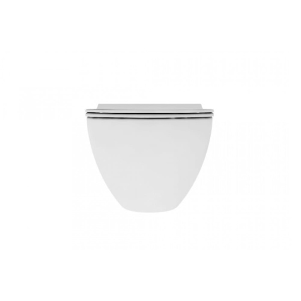 Унитаз BERGES подвесной PUMA XL Rimless 55 см, сиденье дюропласт Toma Slim SO, микролифт, быстросьем