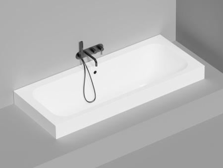 Ванна встраиваемая Salini ORLANDA AXIS 190x80 покраска по RAL полностью, S-Sense, матовый 103211MF