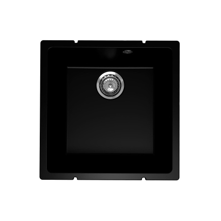 Кухонная мойка Ulgran Quartz Under 400-07, уголь