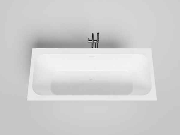 Ванна встраиваемая Salini ORLANDA AXIS KIT 180x80 покраска по RAL полностью, S-Sense, матовый 103312MF