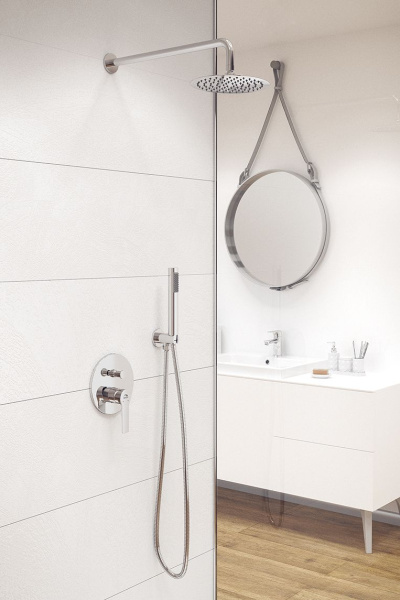 Душевая система Laveo Raila BLL_001P скрытого монтажа хром