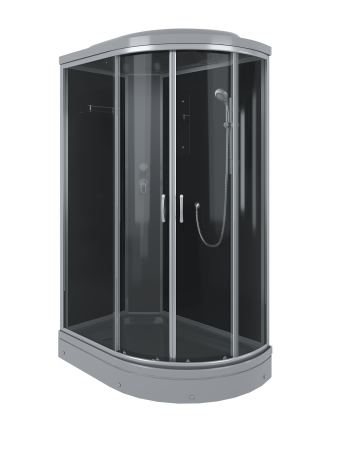 душевая кабина ERLIT™ ER3512PL-C2-RUS_GRAY (1200*800*2150)