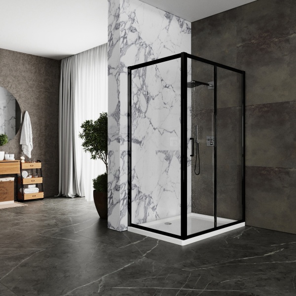 Душевой уголок Roxen Caspia 55060-120B (120*80*195)
