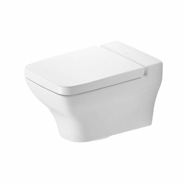 Duravit PuraVida Унитаз подвесной 54x35см, с креплением, цвет: белый глянец 2219090000