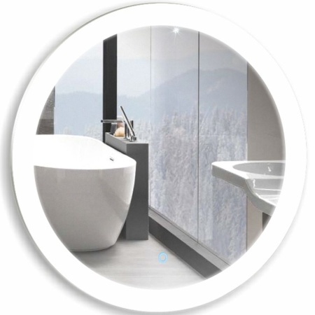Зеркало Silver Mirrors Perla d770 ФР-00001045 со встроенным светильником, сенсорный выключатель, подогрев