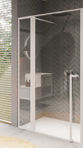 Душевая дверь Riho Lucid GD101 110 GD111W000 белый