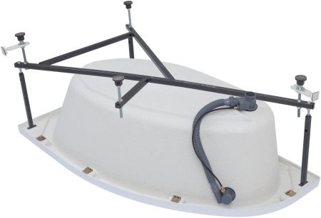 Акриловая ванна Aquanet Mia 140x80 R (с каркасом)