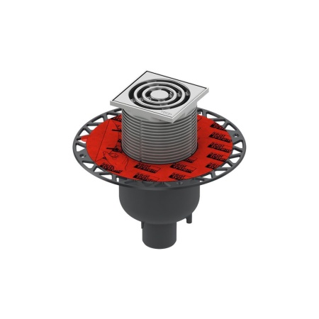 Трап TECE TECEdrainpoint S130 вертикальный Хром матовый 3601300