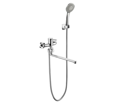 Смеситель для ванны Bravat Slim F6332366CP-01L-RUS