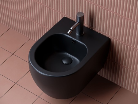 Подвесное биде Ceramicanova Play, черный матовый, CN3002MB