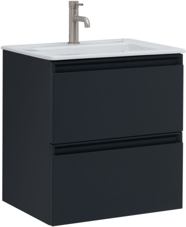 Тумба с раковиной Allen Brau Eclipse 60 1.E1001.AM антрацит матовый