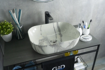Раковина накладная Gid K397G125