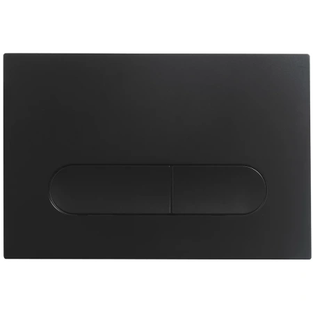 Кнопка смыва Veconi FLUSH V3, FLV3-B, 240х162х9, пластик, черный матовый