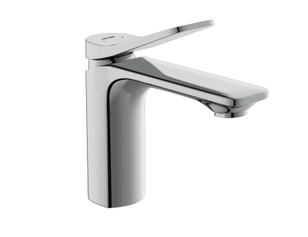 Смеситель для раковины Cersanit ODRA однорычажный клик клак, 63050