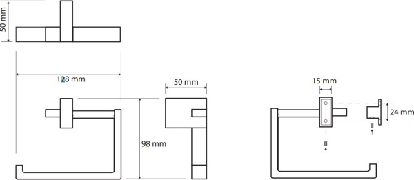 Держатель туалетной бумаги Bemeta Gamma 145812022