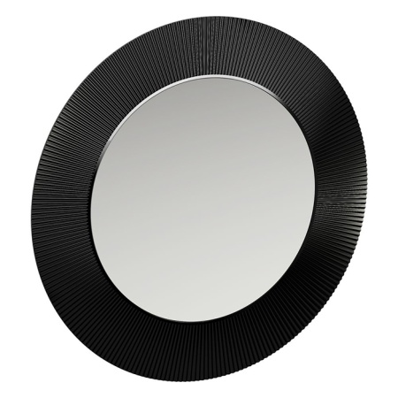 Laufen Kartell Зеркало круглое d=78см, настенное, без подсветки, цвет: черный 3.8633.1.091.000.1
