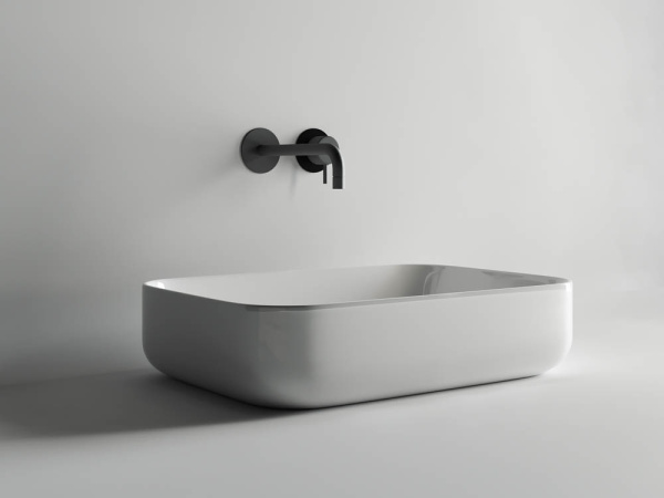 Умывальник Ceramicanova чаша накладная неправильной формы Element 550x400x140мм