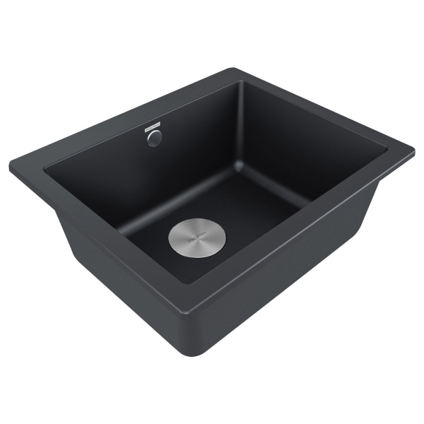 Мойка GERA 60, IT-GRANIT, PM205546-AN, антрацит, 555х460, подст. мон. Paulmark