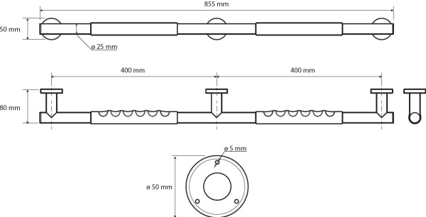 Поручень Bemeta Omega 104507691