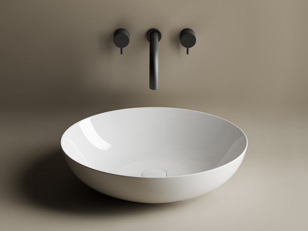 Умывальник Ceramicanova чаша накладная овальная  Element  405x330x140 мм