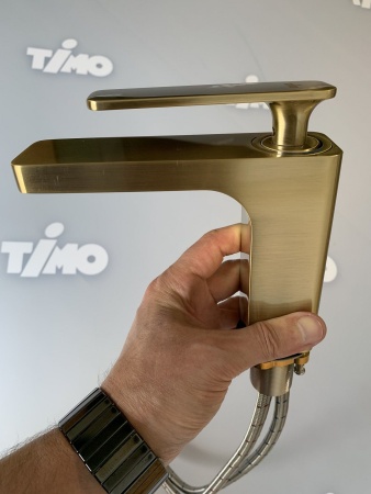 Смеситель для раковины TIMO Torne 4361/02F, бронза