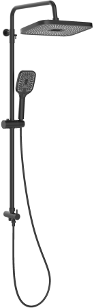 Душевая стойка STWORKI Готланд WH625-MB черная матовая