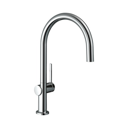 Hansgrohe Talis M54 Кухонный смеситель однорычажный 220 1jet черный матовый 72804670