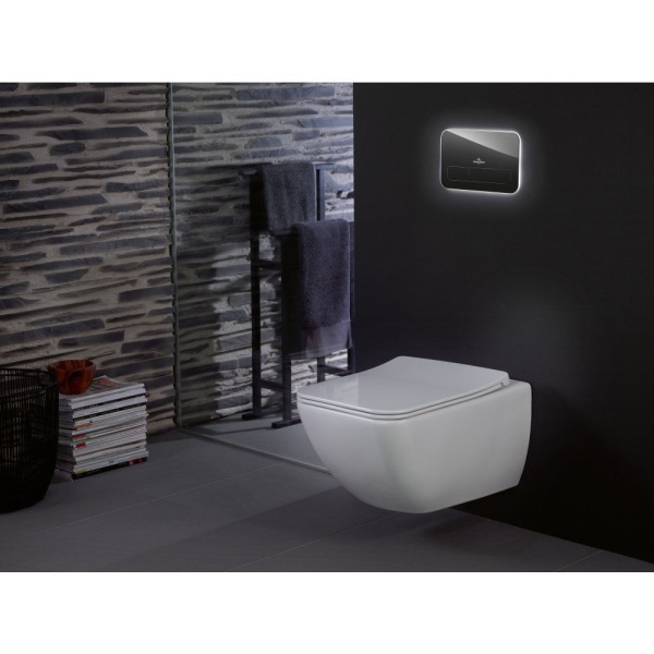 Унитаз Villeroy & Boch Venticello, подвесной с сиденьем, 4611RLR1