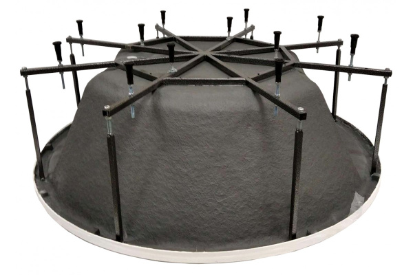 Ванна акриловая встраиваемая Vayer Eva Гл000025681, 180x180