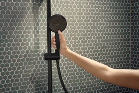 Душевая система Hansgrohe Activera S 28083670. черный матовый 28083670