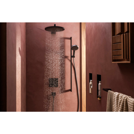 Душевая лейка Hansgrohe Raindance Alive Select S 24500340 матовый черный хром 24500340